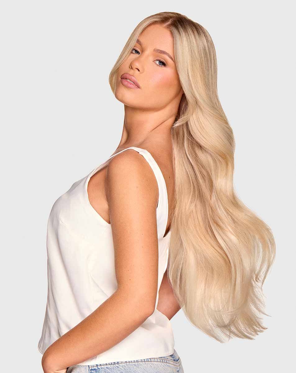 Molly-Mae Gold Flat Track Weft