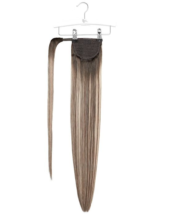 26 Super Sleek Clip-In Invisi® Ponytail - Walnut"