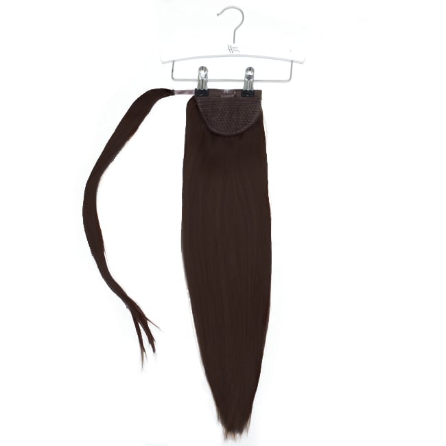 26 Super Sleek Clip-In Invisi® Ponytail - Raven"