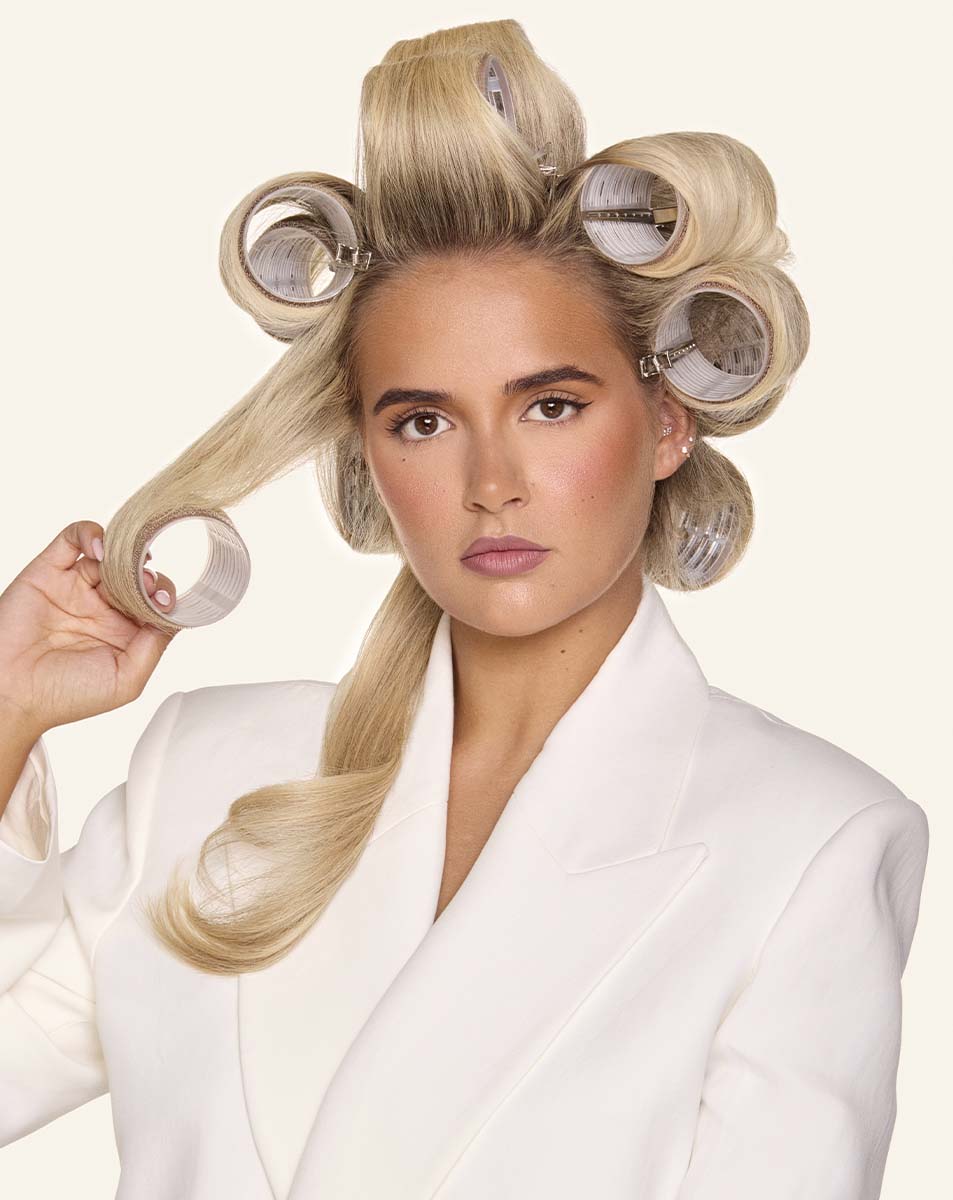 VFM Small Cream Hair Donuts – 3er Pack, Netz-Donuts Für Voluminöse Dutt-Frisuren