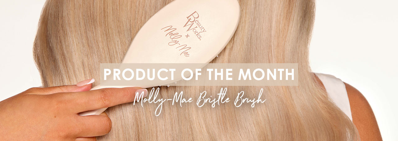 Introducing the Beauty Works x Molly-Mae Soft Bristle Brush