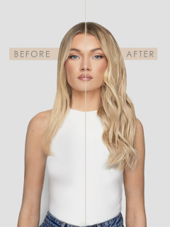 Double Hair Set - Half Weft