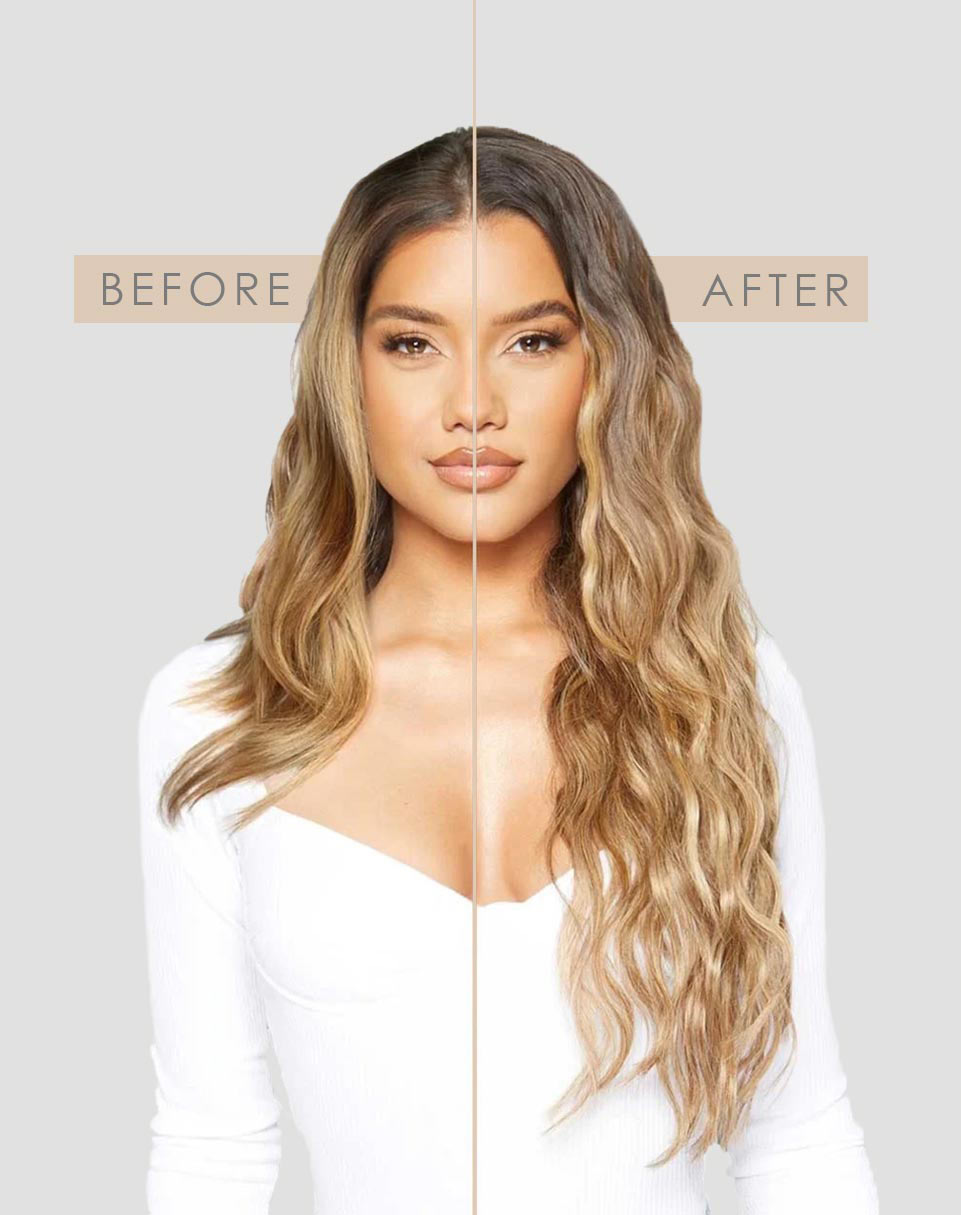 Beach Wave Double Hair Set