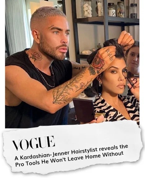 Vogue - A Kardashian-Jenner Hairstylist reveals the Pro Tools he won't leave home without